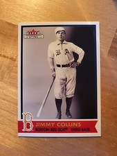 2001 Fleer Red Sox 100th Jimmy Collins No. 63 HOF