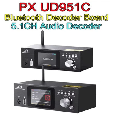 PX UD951C Bluetooth Decoder DTS Dolby Atmos Audio DSD Lossless U Disk Playback - Image 1 of 4