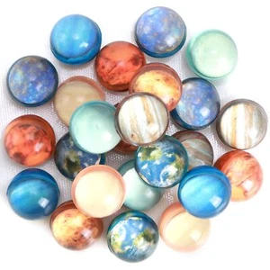 24pcs 32mm Solar System Planets Bouncing Balls For Kids Rubber Bounce Balls Chri - Picture 1 of 7