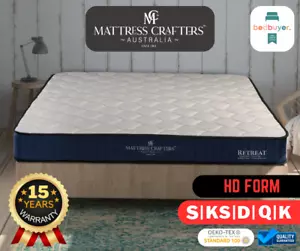 MC Retreat Queen Double King Single Mattress Bed Tight top Inner Spring HD Foam - Picture 1 of 12