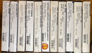 Blockbuster Video Lot of 11 Comedy VHS Rentals - Picture 1 of 4