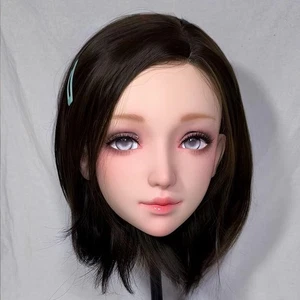 Kigurumi Cosplay Animated Mask Female Crossdresser Head Shell Transgender - Picture 1 of 14