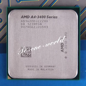 100% OK AD3420OJZ22HX AMD A-Series A4-3420 2.8 GHz Laptop Processor CPU - Picture 1 of 2