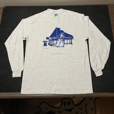 Vintage Steinway Sons Piano Shirt Albrecht Durer Duck Lizard Preppy Classical - Image 1 of 4