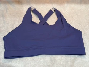 Purple Athletic Bra Large - Picture 1 of 4
