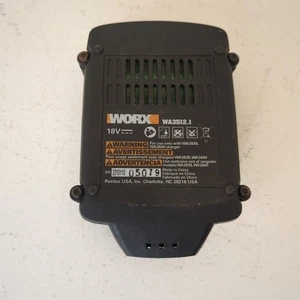 Batería de iones de litio WORX WA WA3512.1 18v de potencia probada funciona 05079 - Imagen 1 de 2
