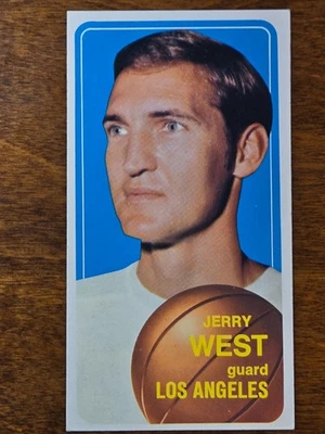 Jerry West Topps 1970-71 excelente estado, bien centrado, envío gratuito Foto 1 de 2