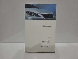 2009 Lexus IS250 IS350 Owners Manual With Case OEM Original Set - Picture 1 of 7