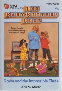 Dawn and the Impossible Three (the Baby-Sitters Club 5) (Babysitters Club) - Picture 1 of 1