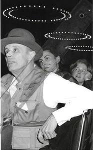Foto JOSEPH BEUYS - SW Pressefoto Aufnahme von 1986 deutscher Künstler Bildhauer - Bild 1 von 1