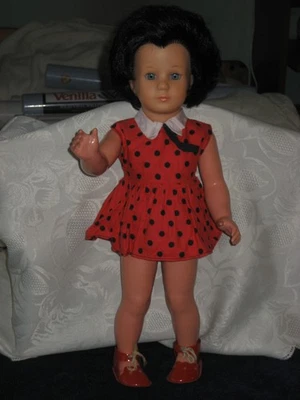 Alte Schildkrötpuppe - Modell "Käthe Kruse"  -  50er J.  -  40 cm - Bild 1 von 4