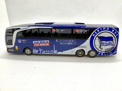 Rietze Mercedes Benz Travego Hertha BSC Berlin Mannschaftsbus 1:87 - Bild 1 von 4