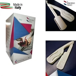 RASOIO MANO LIBERA LAMA INTERA IL MONOUSO PROFESS. CONF. 100 PZ RASO-MONO-M-L - Foto 1 di 2