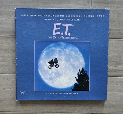 E.T. Soundtrack Vinyl LP Record Box Set Michael Jackson 1982 No Poster - Image 1 of 4