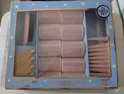 Holler and Glow Best Blow Out Hair Rollers Limited Edition 25 Piece Gift Set  - Image 1 of 2
