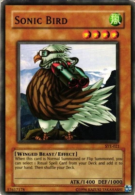 Sonic Bird Common Spell Ruler (Worldwide English) SRL-EN093 LP - Image 1 of 2