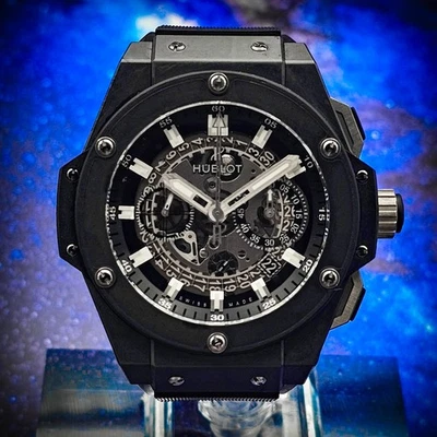Hublot King Power UNICO Chronograph 48mm 701.CI.0170.RX w/box & Authentication - Image 1 of 4