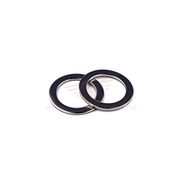 Wheels Manufacturing Stainless Steel Pedal Washer For Carbon Cranks Silver - Image 1 of 1