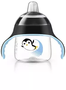 Philips AVENT Spout Cup SCF751/13 gorgée sans goutte 7 oz/200 ml 6 m + noir-10 pack - Photo 1/4