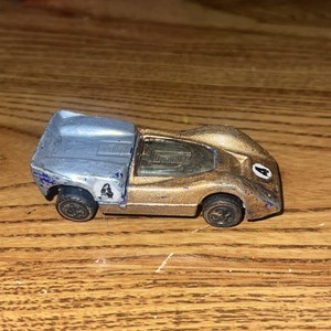 Hot Wheels Redline McLaren M6A #4 1968 Brown Made In U.S.A. Rough