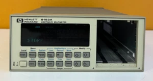 HP 8153A 2 slot, gamma da 30 a -110 dBm, mainframe multimetro a onde luminose. Testato! - Foto 1 di 5