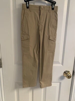 NUEVO CON ETIQUETAS-Pantalones cargo Class Club caqui oscuro para niños-Talla 6 Foto 1 de 4