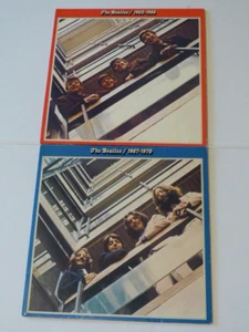 Beatles Schallplatten Vinyl 2x Doppel LP – Rotes Album 62-66, Blaues Album 67-70 - Bild 1 von 10