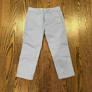 J. Crew Crewcuts Boys Stretch Chino Pants blue 4 - Picture 1 of 3
