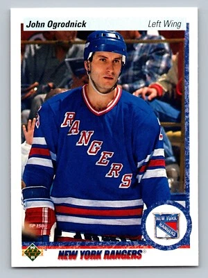 1990-91 Upper Deck John Ogrodnick Hockey Cards #258 - Image 1 of 2