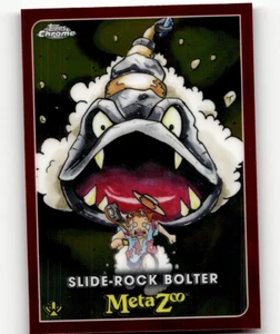 Base - MetaZoo Slide-Rock Bolter Topps Chrome Series 0 #129 Gold - Picture 1 of 2