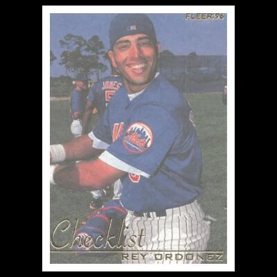 Rey Ordonez #U248 1996 Fleer Update New York Mets Baseball Card MLB NM - Image 1 of 3