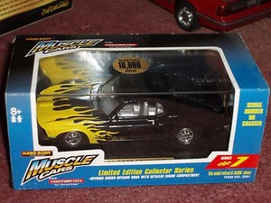 Tootsie Toy 1970 Boss 302 Ford Mustang Street Machine negro con pantalla 1/32 - Imagen 1 de 2
