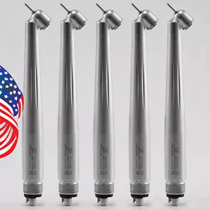 1-5x YABANGBANG Dental 45 Grados Quirúrgico Pieza de Mano Alta Velocidad 4 Agujeros Turbina de Aire - Imagen 1 de 14