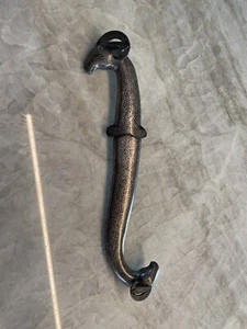 Arabic Addax Khanjar Jambiya Dagger Inlaid Gold-Silver w Insignia Damascus Blade - Picture 1 of 8