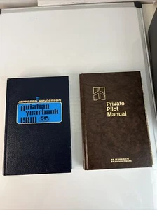 2 1980 Aviation Books Yearbook Private Pilot Manual Jeppesen Sanderson - Picture 1 of 11