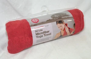 BANYAN & BO Gaiam Red Dri-Lite Microfiber Red Yoga Towel - Picture 1 of 2
