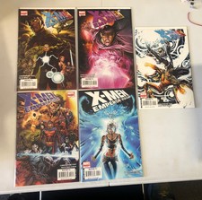 X-MEN EMPEROR VULCAN #1-5 VF/ NM 2007 MARVEL COMPLETE SET 🔥Tan Covers 🔥