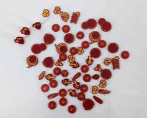 Warmachine Hordes Skorne Token Set Red Plastic - Picture 1 of 4