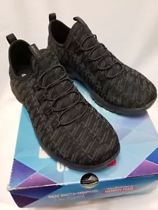 Skechers Flex Appeal 2.0 Running Shoes Women's Size US 7 Black Lace Up Sneakers - Picture 1 of 5