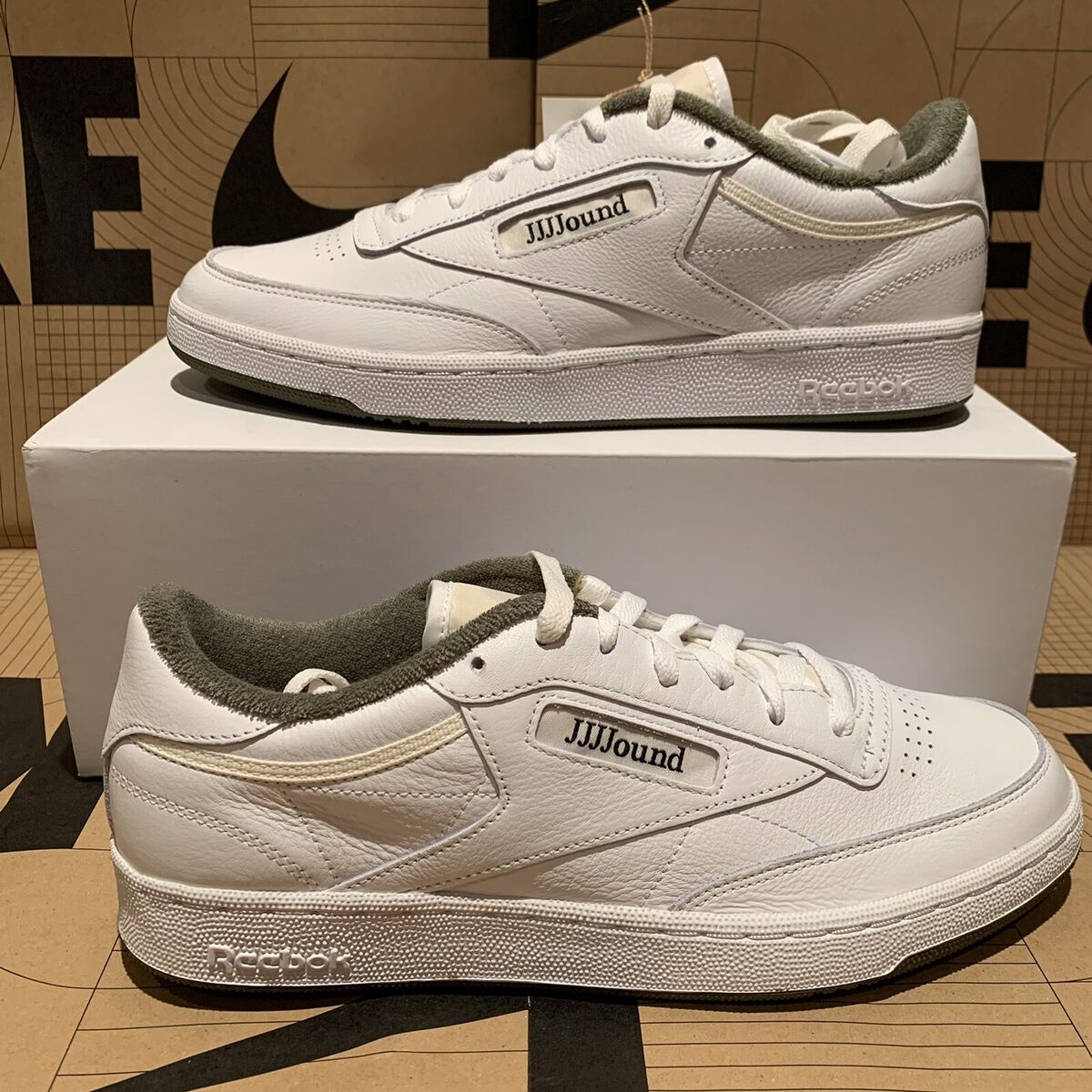 Reebok JJJJound x Club C 85 White for Sale | Authenticity Reebok JJJJound x Club C 85 White for Sale | Authenticity