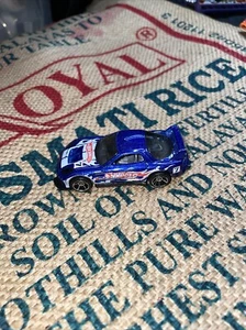 Hot Wheels 24 Seven Blue Number 7 Diecast Mattel 2007 Race Team 1:64 Loose - Picture 1 of 7