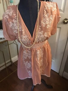 Woman´s Forever XXI(21) Boho Embroidered Beautiful Large - Picture 1 of 4