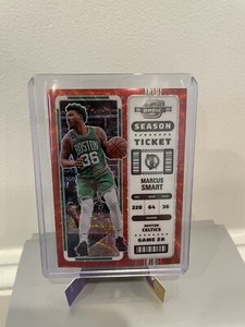 marcus smart contenders optic season ticket red prizm 2022-2023