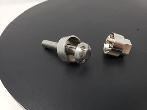 M10X1.25 65MM Long 304 Stainless Security Anti Theft Bolt Hardware System 10MM - Picture 1 of 6