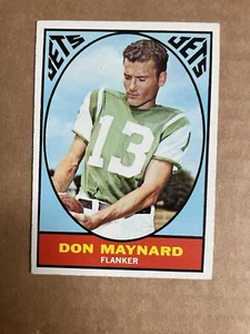 1967 TOPPS #97 DON MAYNARD JETS EX-MT+ / NM RANGE - Bild 1 von 6