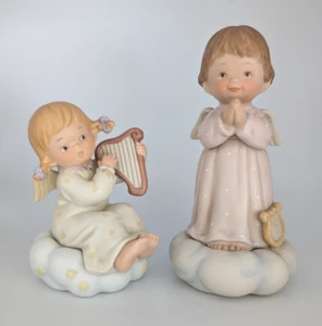 Vtg. Enesco Memories of Yesterday Figurines-Lot of 2 ANGELS #524670 (box) #MY962 - Picture 1 of 9