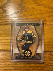 2023-24 manufatti #117 David Pastrnak variante "acetato trasparente" Boston Bruins SP - Foto 1 di 2
