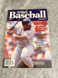 1993 Athlon Baseball Yearbook Kirby Puckett - Minnesota Twins