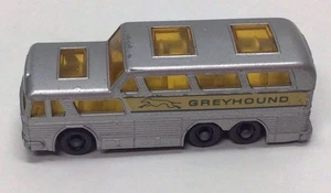 Vintage Matchbox Lesney No. 66 Silber Windhund Reisebus Bus Made In England - Bild 1 von 10