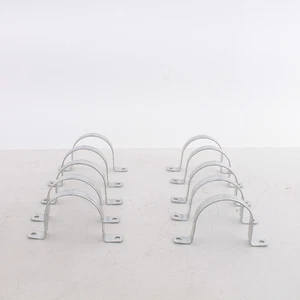 Confezione 10 Cinghie OZ-Gedney THR-400S 4" 2 Fori Acciaio Zincato - Foto 1 di 4